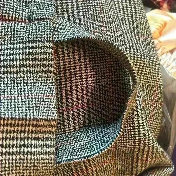 Vintage M.J. Carroll Tweed Pants with removable stirrups - Picture 5 of 6